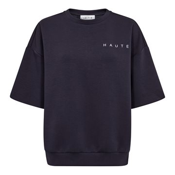 Haute L' Amitié - Split SS Logo Sweat - Navy